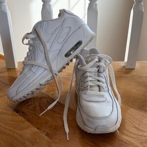 Nike Kids White Air Max Sneakers